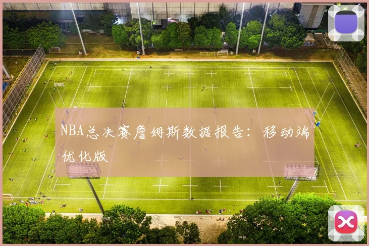 NBA总决赛詹姆斯数据报告：移动端优化版